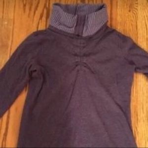 Lulu Lemon purple reversible turtle neck jacket!